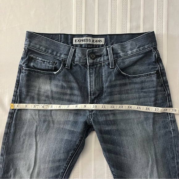 EXPRESS ROCCO SLIM FIT SKINNY LEG JEANS - Picture 11 of 16